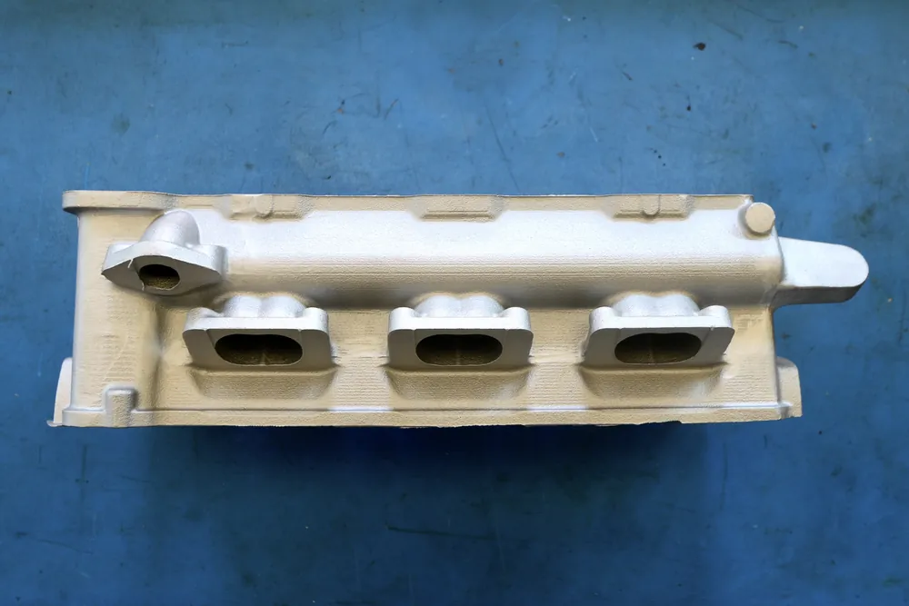 Plenum di aspirazione in alluminio grezzo di fusione per Lancia Stratos 24V